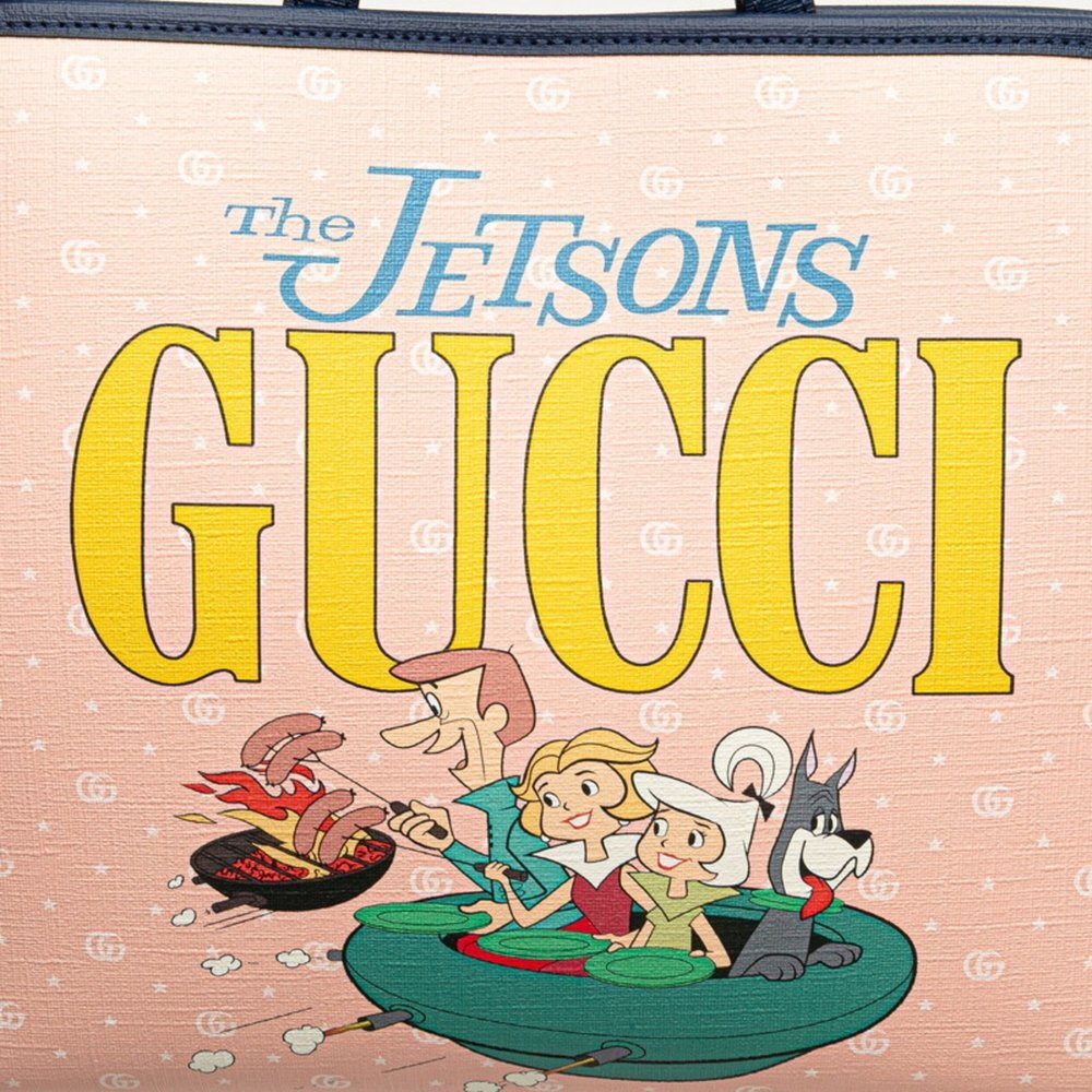 GUCCI Authentic Pink Leather Tote Bag - Picture 9 of 13